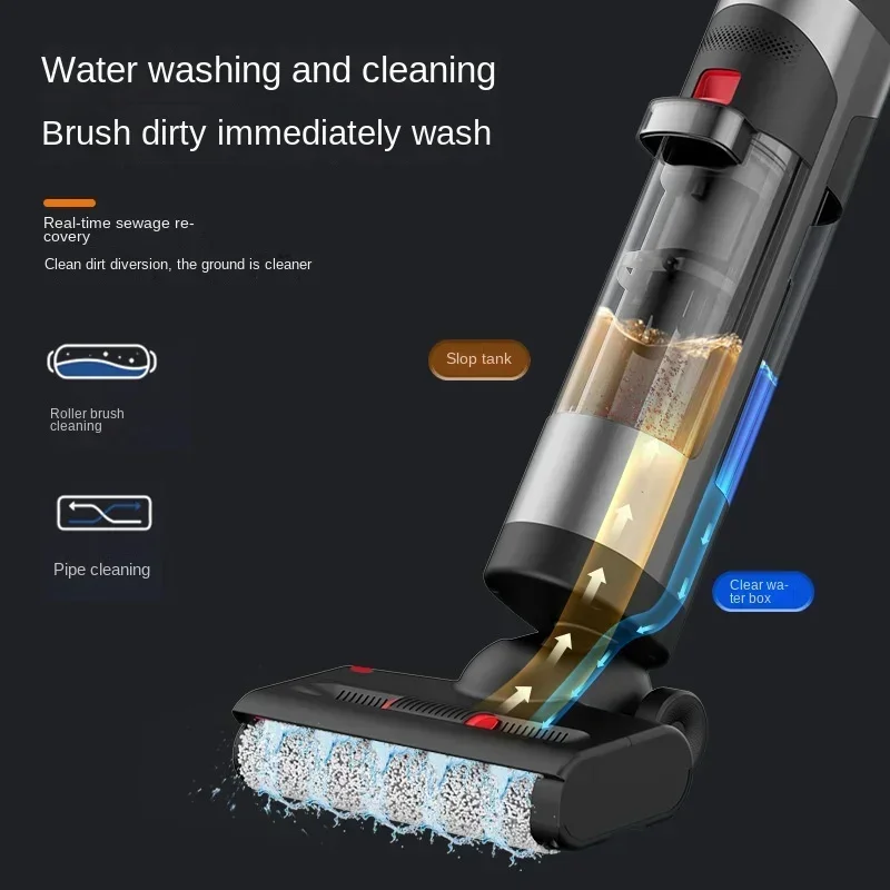 33KPa 400W Handheld Wireless Cordless Vacuum Cleaner JR400 with Touch Display Smart Home Appliance Aspiradora 55Mins Runtime