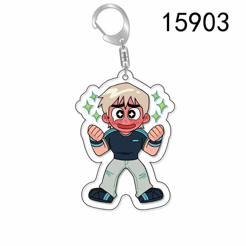 Crooked Boy Scott Pilgrim Acrylic Keychain
