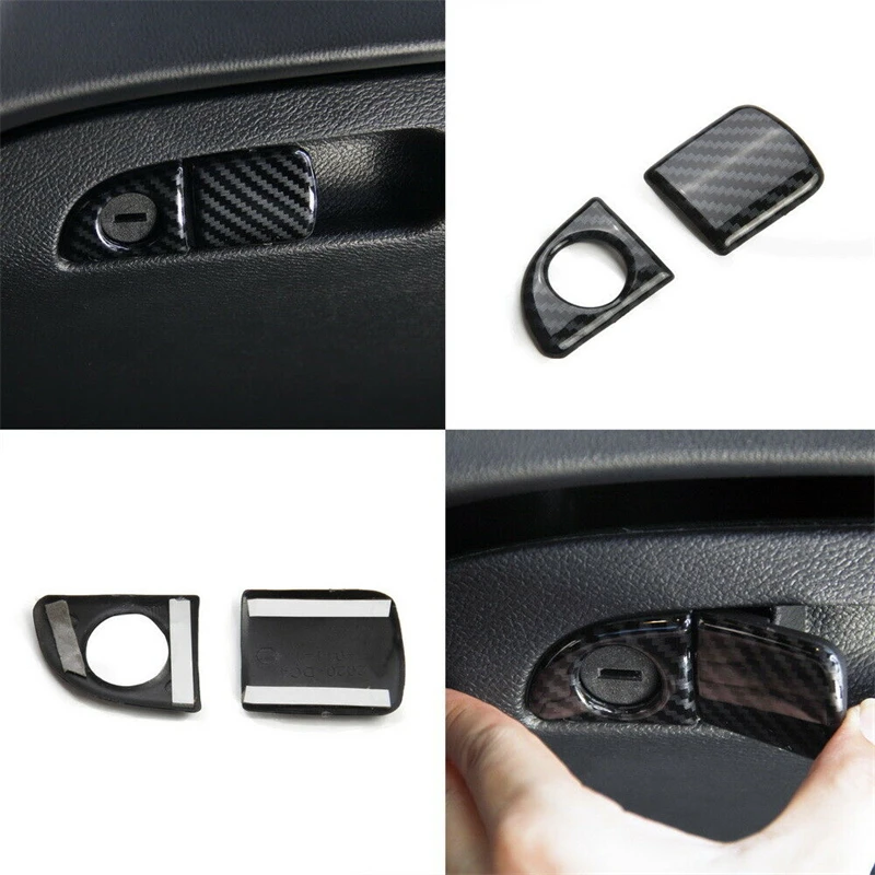 

Carbon Fiber Glove box handle Switch Cover Trim For Charger Challenger 2016-2021