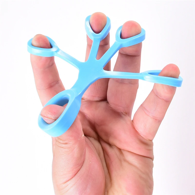 Anneau d'exercice en silicone pour doigts, TDAH, jouet de relaxation, décompression, anlande, Fidget, 3 pièces