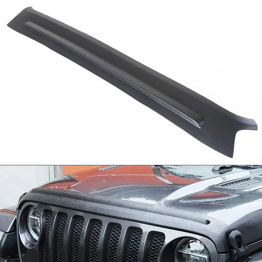 

Car Hood Stone Chip Deflector Guard Black Protector For Jeep Wrangler JL 2018 2019 2020 2021 2022