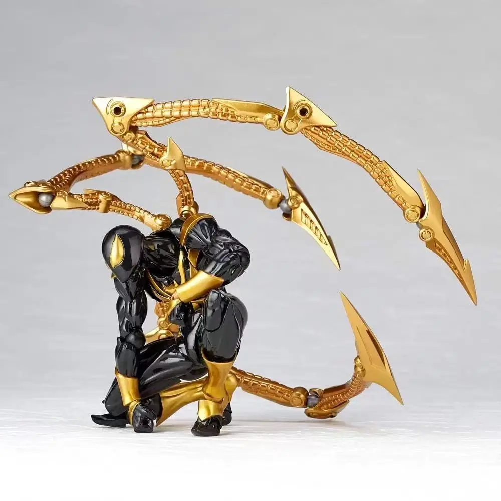 14 سنتيمتر مارفل Kaiyodo Revoltech مذهلة ياماغوتشي الحديد الرجل العنكبوت عمل أرقام نموذج دمية تحصيل مجموعة لعبة الديكور هدية
