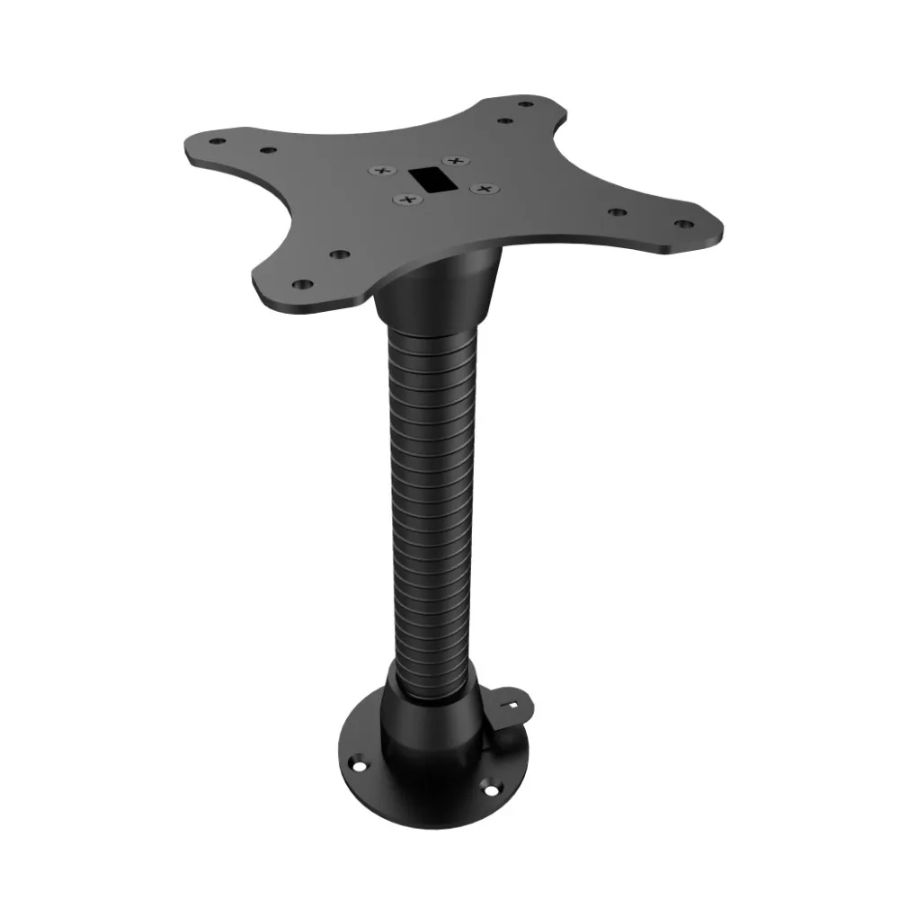 Flexible Gooseneck 360 Rotation Metal Desktop Tablet Mount 180 Tilt VESA 75/100mm 20LBS Capacity