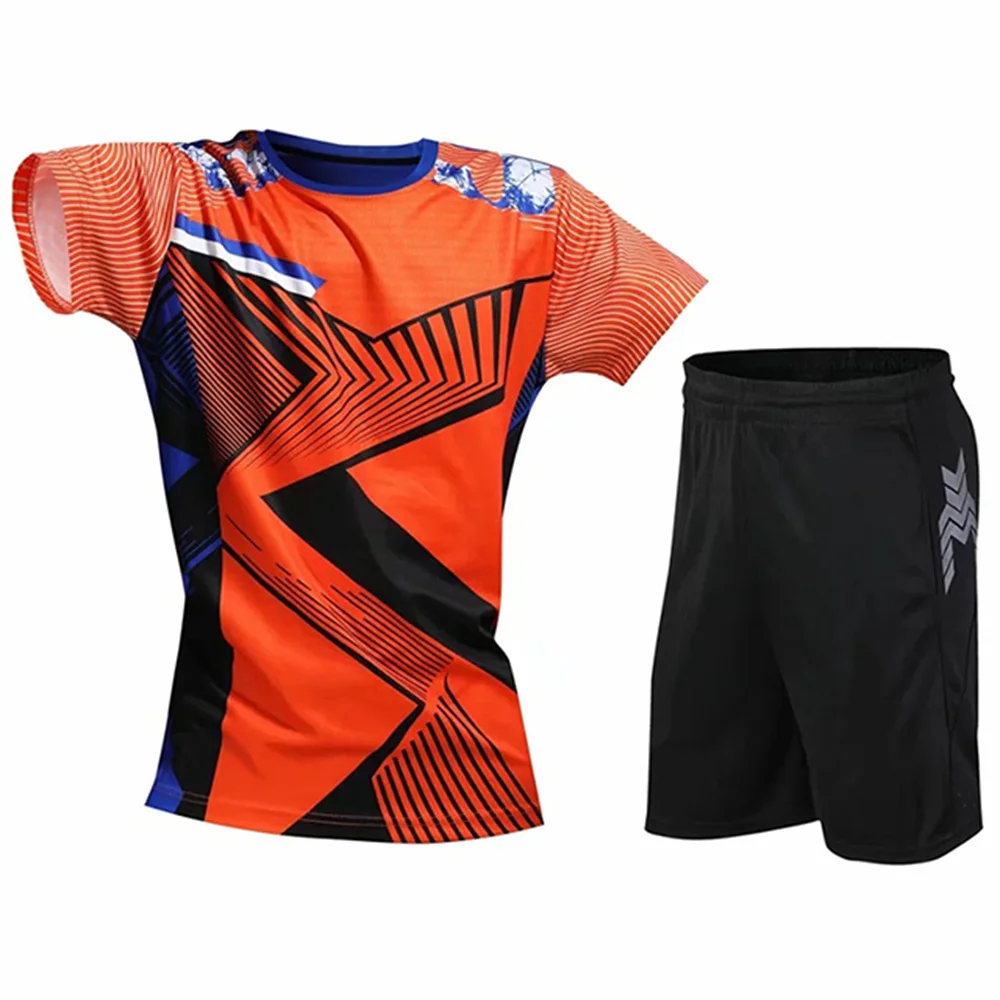 3D Tennis Jerseys Badminton Shirt Shorts Set Women Men Table tennis Jerseys set ping pong Clothes Badminton Jogging Sports Suits