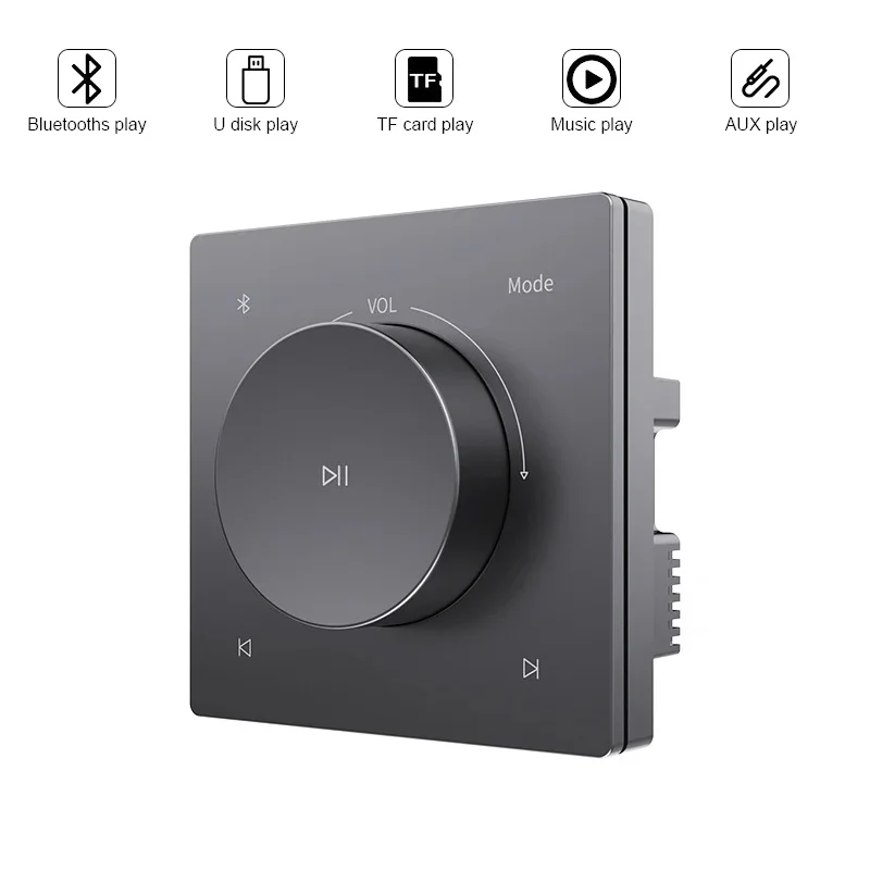 

SUMWEE 2025, мини-ручка, фон, музыкальный хост, Bluetooth TF, USB-аудио, стерео, настенный усилитель класса D, домашняя аудиосистема