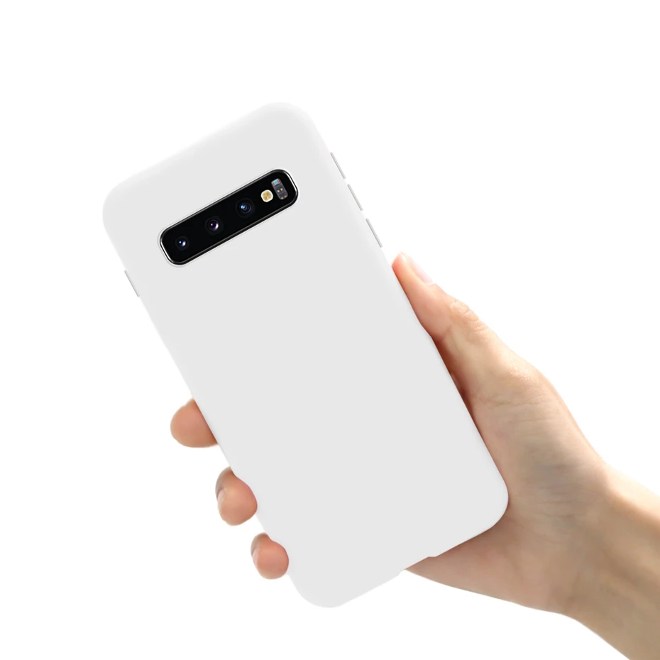 Ultra Thin Case for Samsung Galaxy S10E S10 E S10 Plus S7 edge S8 S9 s10 S20 S21 Plus Note 8 Note 10 Plus Matte back Cover Case