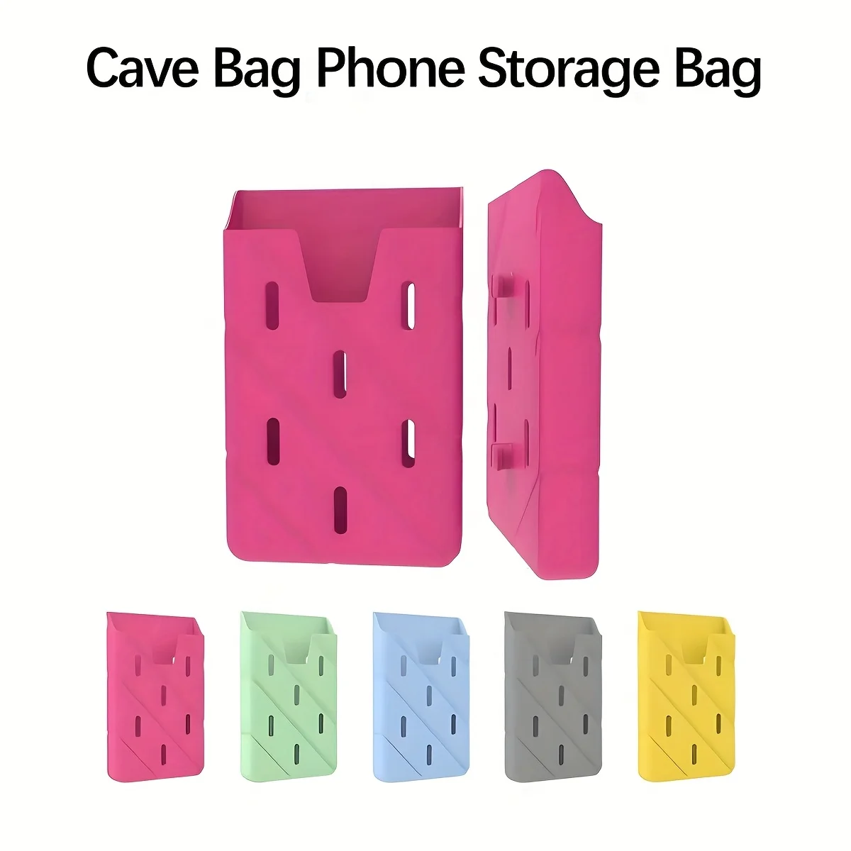 Multi Purpose Silicone Beach Bag Portable Storage Handbag For Daily Makeup Phone Keys Small Items Outdoor Travel Essential Pouch