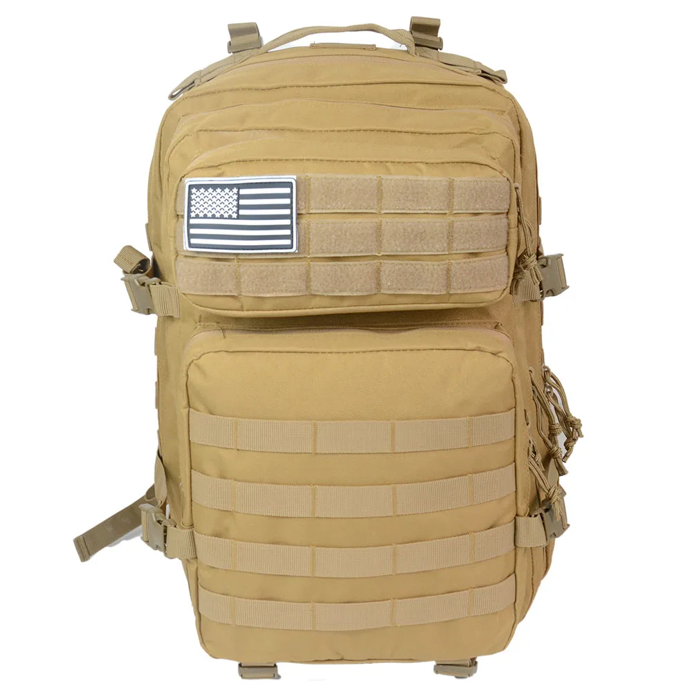 50 リットル 900D 大容量ショルダーレクリエーションサイクリング屋外戦術的なバックパック迷彩スポーツキャンプハイキングバックパック