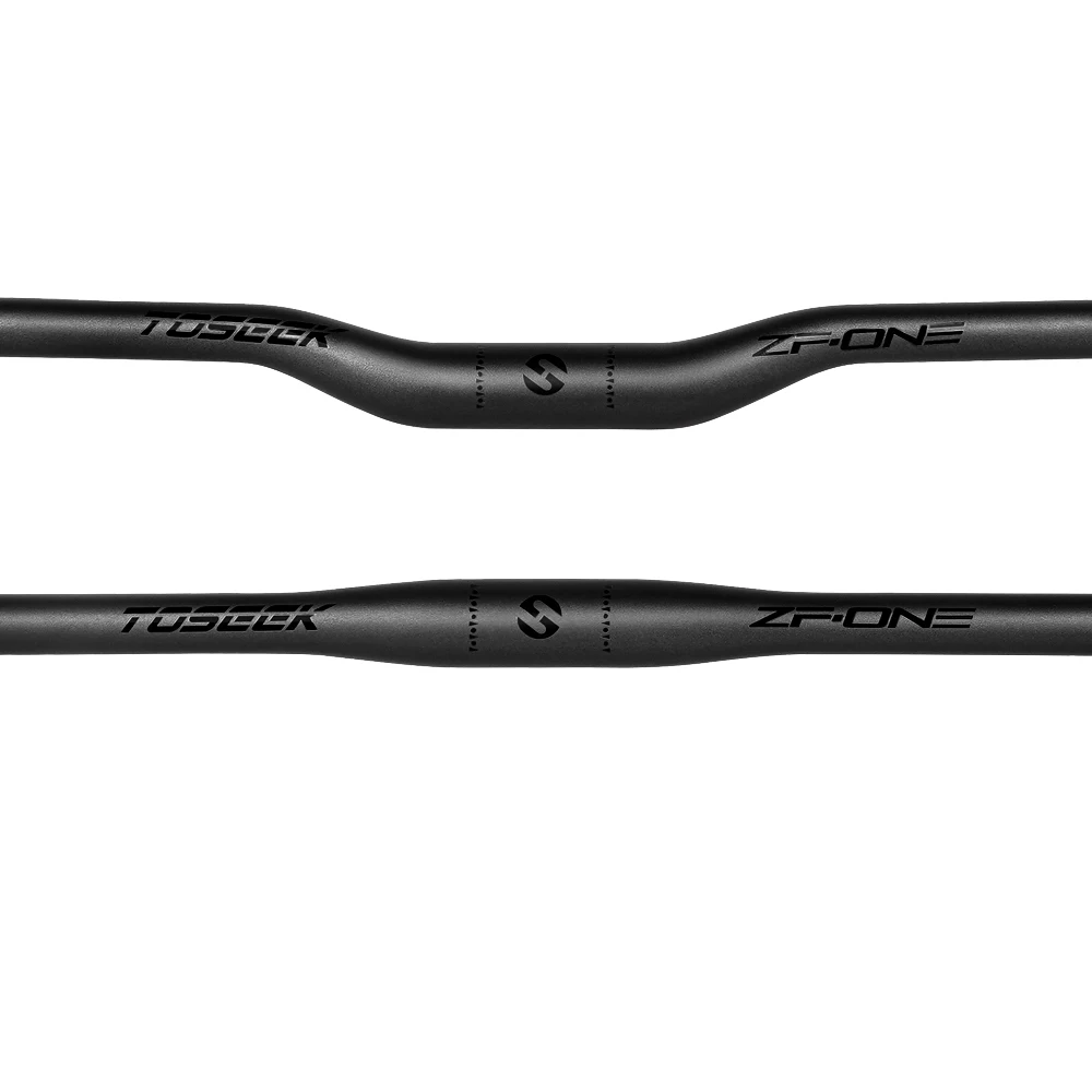 AliExpress TOSEEK ZF-ONE Mtb Carbon Handlebar Bicycle Handlebar 31.8*580-720/740/760mm Matt Black Handlebars For Mountain Bike Accessories