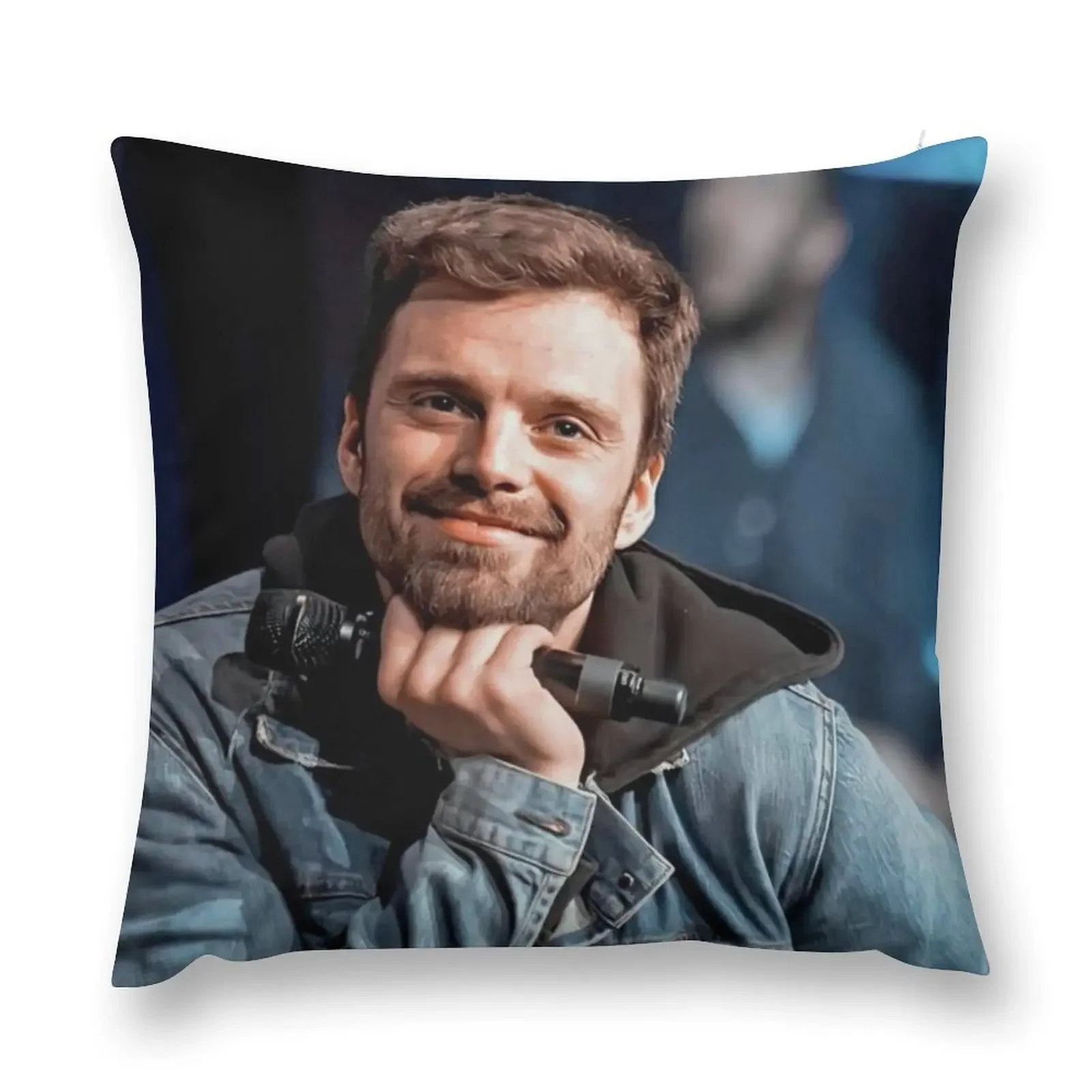 Sebastian Stan Throw Pillow Christmas Covers Luxury Living Room Decorative Cushions christmas pillow case pillow