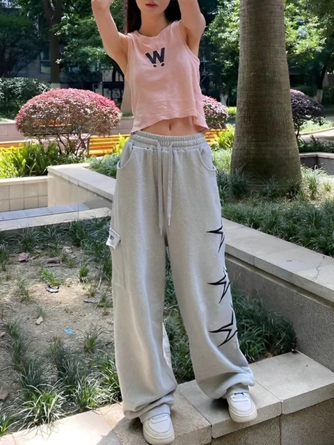 Korean track pants fashion sale