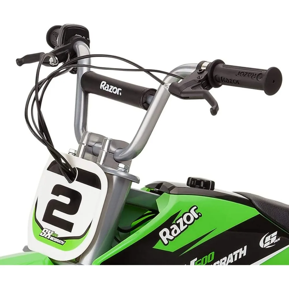 Dirt Rocket SX500 McGrath Electric Motocross Bike for Kids Ages 14+ - 40 mins of Ride Time, For Riders up to 175 lbs