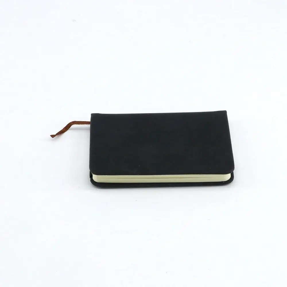 Simple Portable College Business Notebook Leather Thick Pocket Diary Book Mini Word Book Memo Notebook Handwriting Notebook