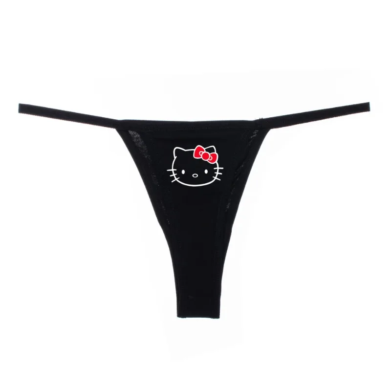 Hello Kitty Thong Cute Anime Underwear Strap Dance Underwear Sports Yoga Undercover Anti Hiking Low Waist Girl Women Accessories - Image 4