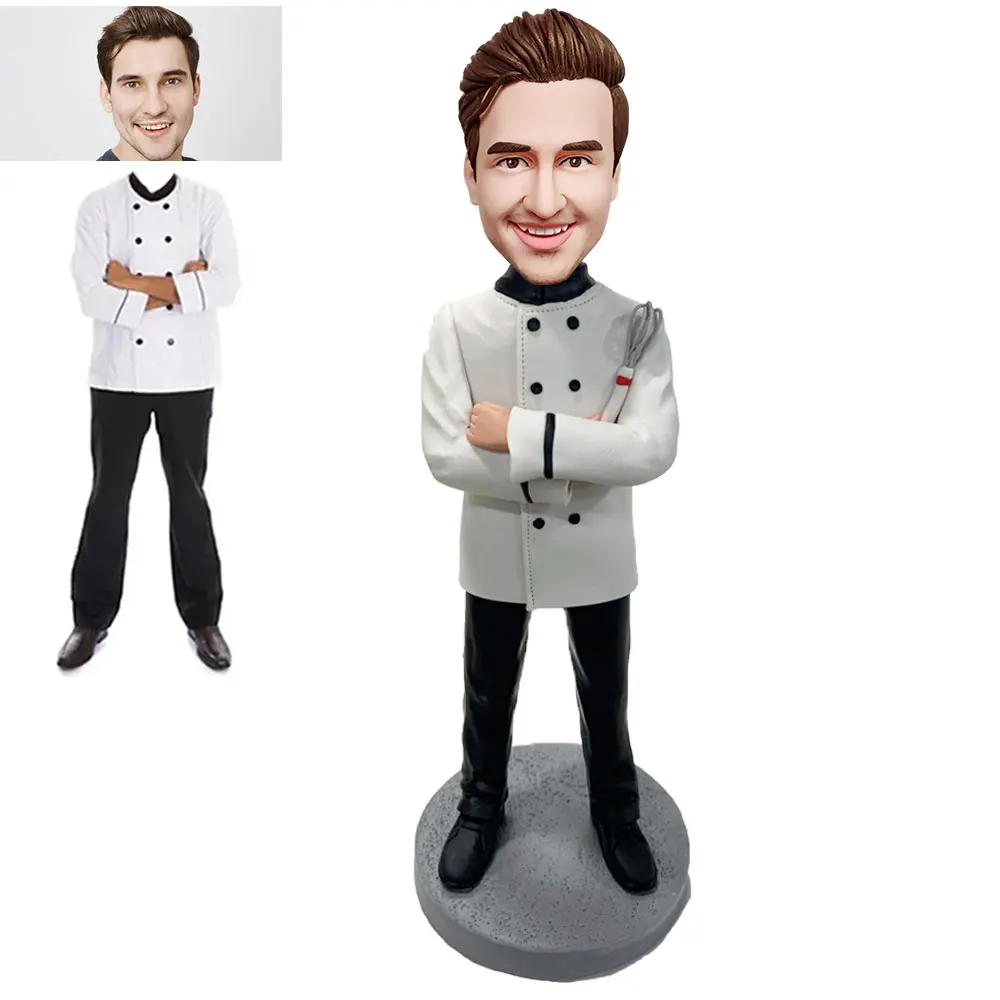 Fully Custom Bobblehead Figurines from Photos  - Personalized Gifts to Celebrate Birthday Friendship Wedding Anniversary and