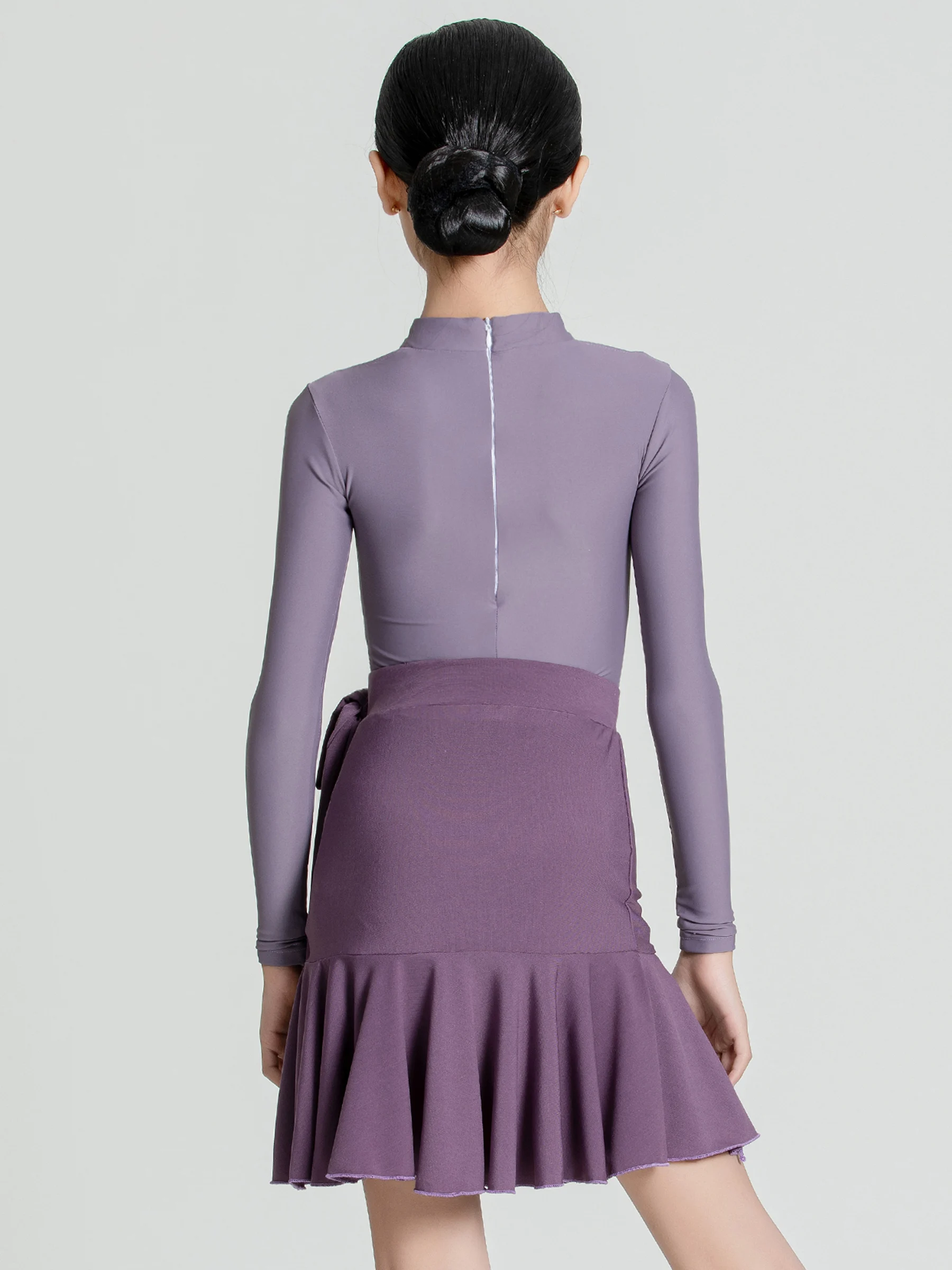 Cha Cha Rumba Latin Dance Costume Kids Samba Salsa Dance Practice Clothes Girls Competition Ballroom Tango Dresses Performance