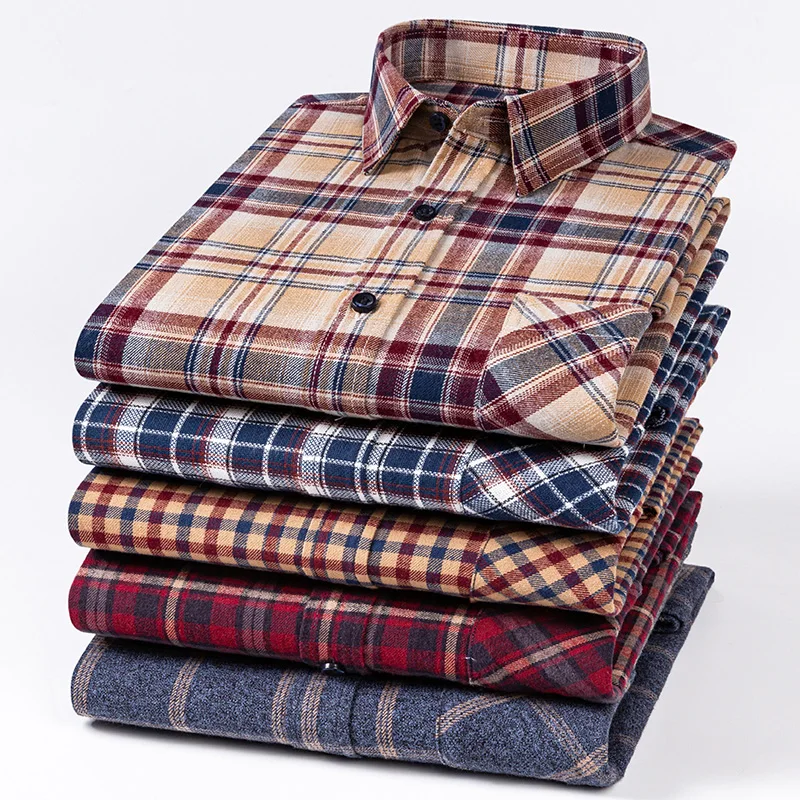 Thumbnail 4 - #4 Trending Checked Long Sleeve Shirts Right Now