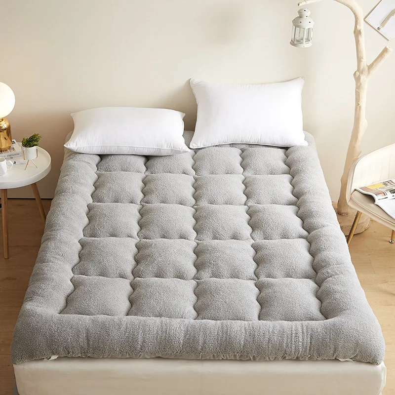 

Classic Three-dimensional feather velvet mattress thickened mattress dormitory cushion single double lamb velvet mattress