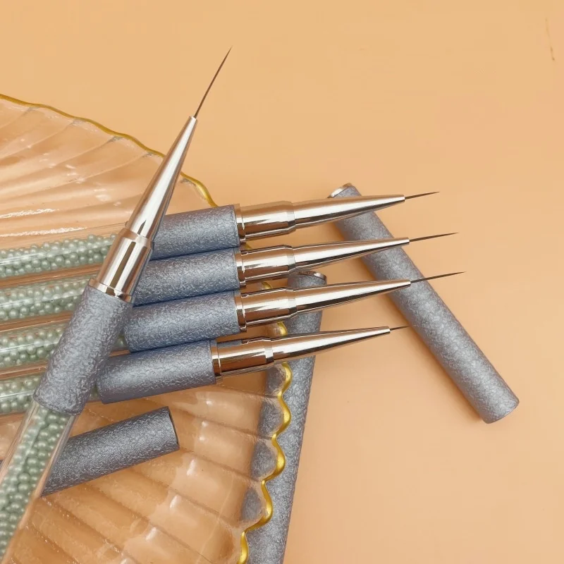 6-18mm Pennelli per nail art Penna per miglioramento delle unghie Intaglio Pittura colorata Penna per fiori Strumento Linea di disegno Penna Strumenti per manicure Nail Brus