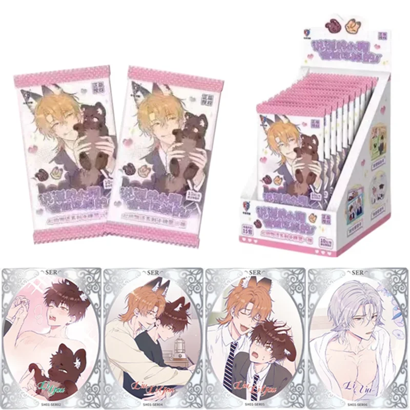 

Genuine A Lying Puppy Will Be Eaten Card Cardiac Story Series Popular Anime Comic Cartoon Personal Signature Collectible Cards
