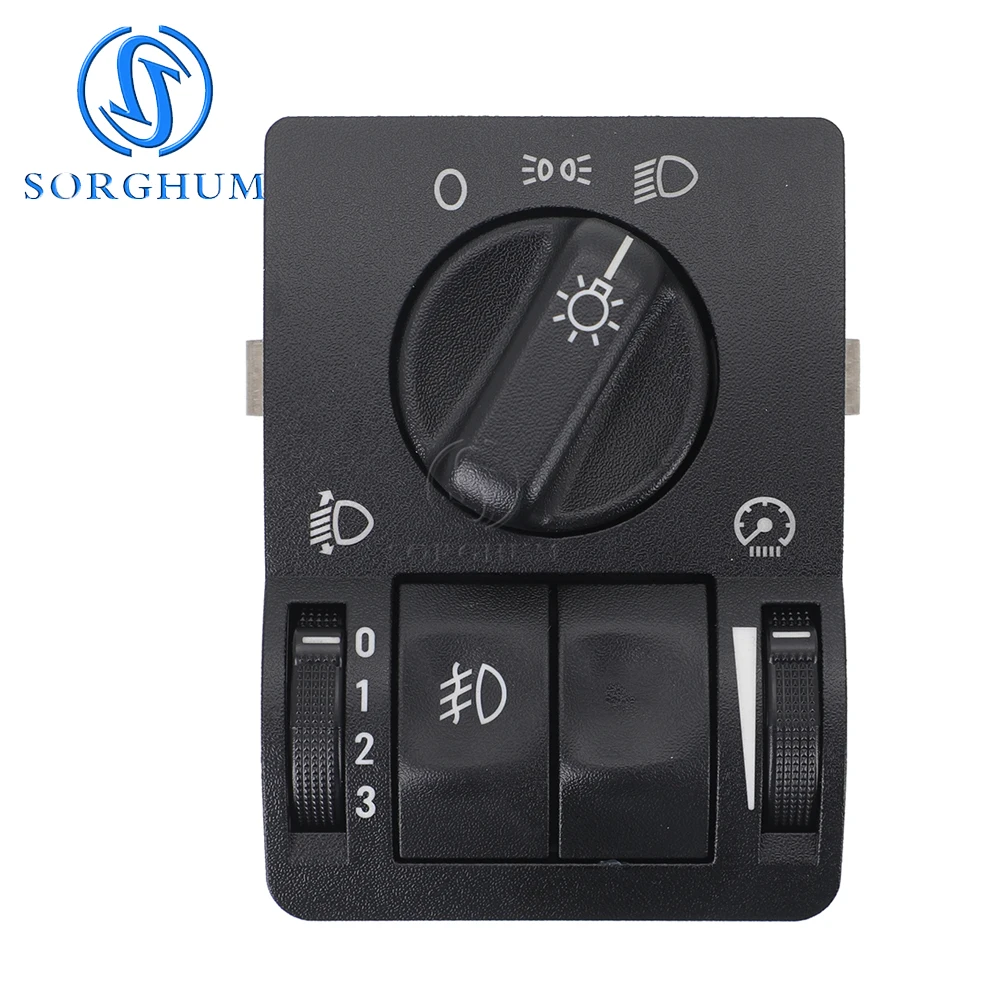 Car Headlight Switch Head Lamp front Fog Light Contol 9339398 for Opel Zafira 2001 2002 2003 2004 2005 2006 2007 2008 2009 -2012