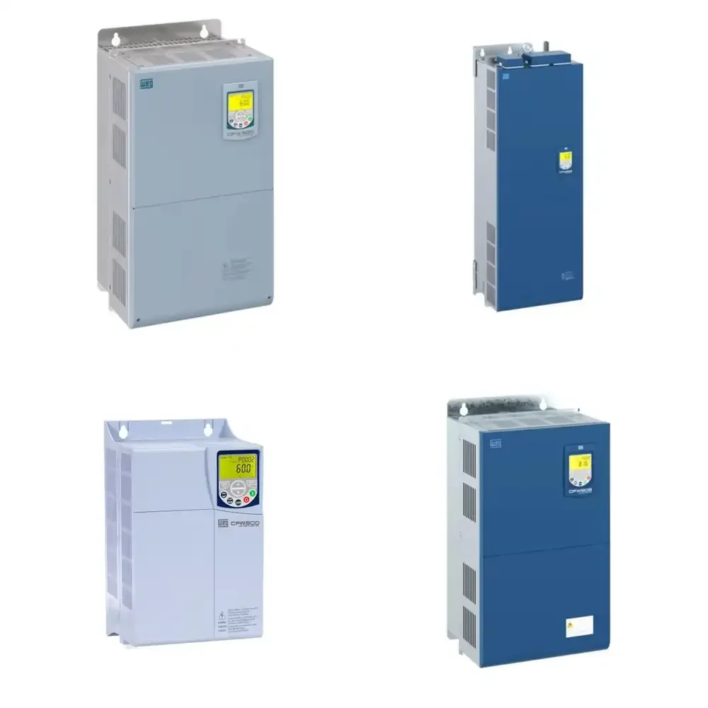 WEG VFD CFW11 250KW Stock 220V 380V 400V 480V Triple Output DC/AC Inverter Enabled CE Certified Variable Speed Drive Smart