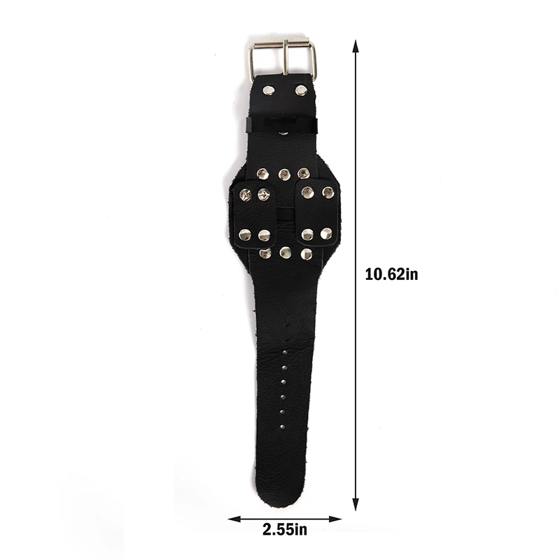 New 1Pc Slingshot Wristband Fishing Hunting  Reel Holder Guard Capture Glove Adjustable Strap view 6