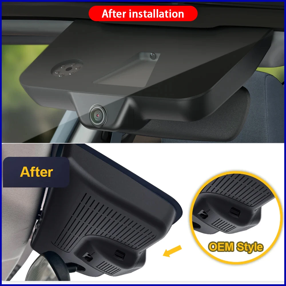 ZJCGO 4K جهاز تسجيل فيديو رقمي للسيارات داش كام واي فاي سوني عدسة الجبهة الخلفية كاميرا 24h رصد لهوندا سيفيك 10 10th Gen FC FK Insight ZE4 2016-2022