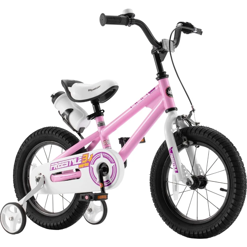 

Kids Bike 12 14 16 18 Inch Bicycle for Boys Girls Ages 3-9 Years Multiple Colors Mtb Bycyle Road Folding Sports Easy Assembly