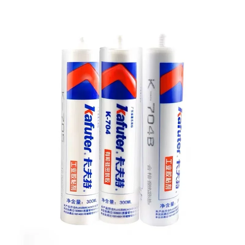 Kafuter K-705 704 temperatura utwardzania gumy silikonowej elementy elektroniczne uszczelniacz perfuzyjny wodoodporny 300ml