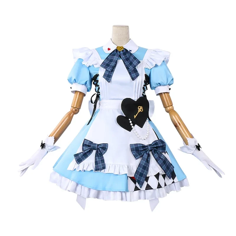 

Anime μ's Kousaka Honoka Cosplay Dress Lovelive! Costumes Virtual Idol Cafe Outfit Halloween Women's Maid Unifor gf;.9