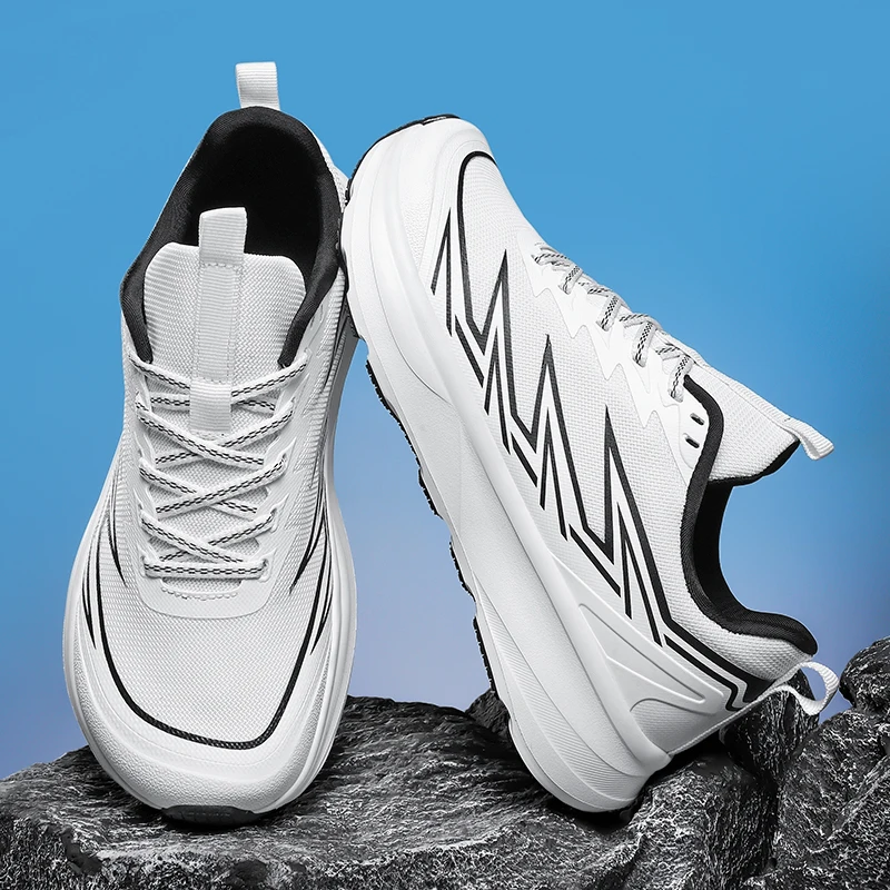 

High Quality Men's Casual Sneakers Minimalist Wide Toe Barefoot Shoes Lightweight Walking Running Shoes Zero Soles Sport Shoes