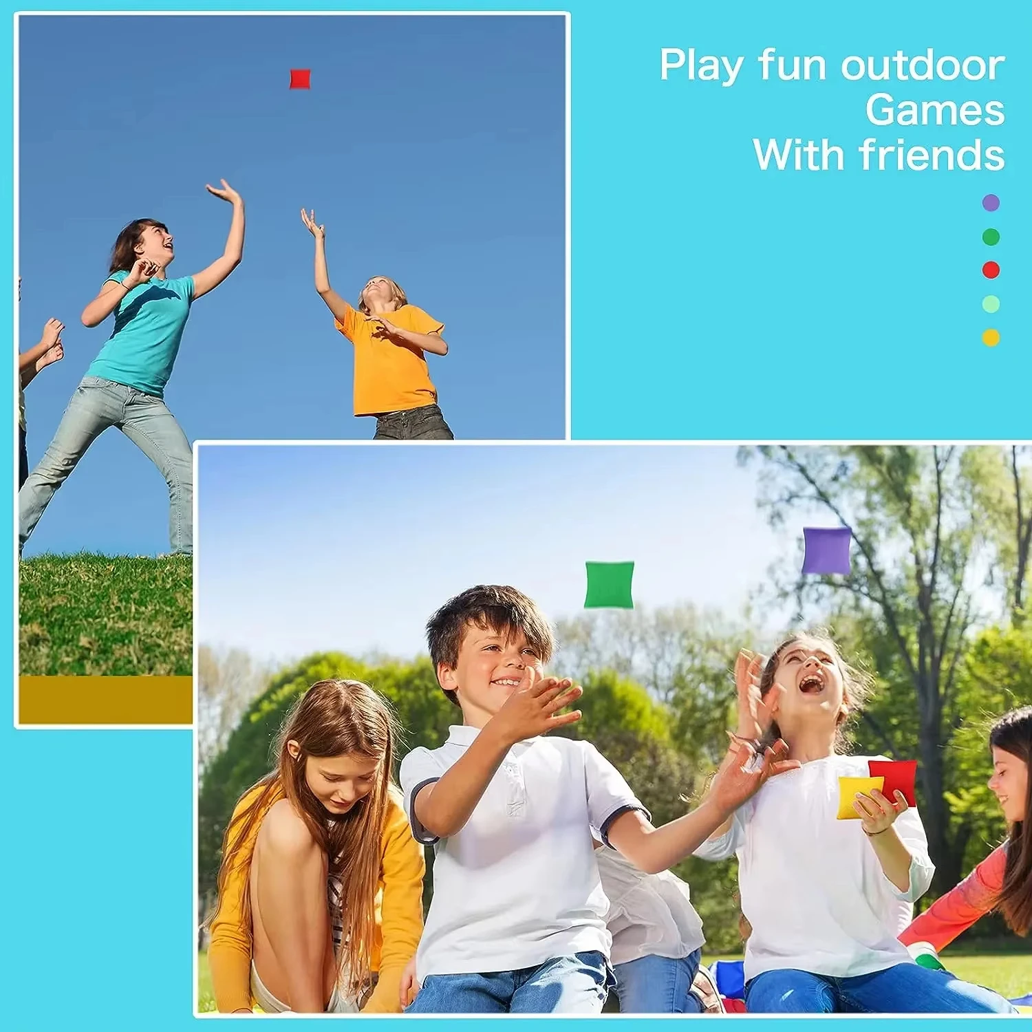 5-7cm 10 pçs saco de areia das crianças jogando brinquedo esportes ao ar livre brinquedo colorido artesanal saco de areia treinamento sensorial e alívio do estresse brinquedo