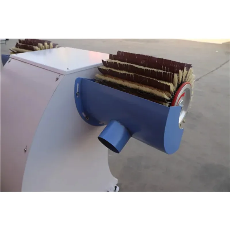 Nick 2026 Double Head Manual Brush Edge Sanding Machine Wood Sander For Curved Wood