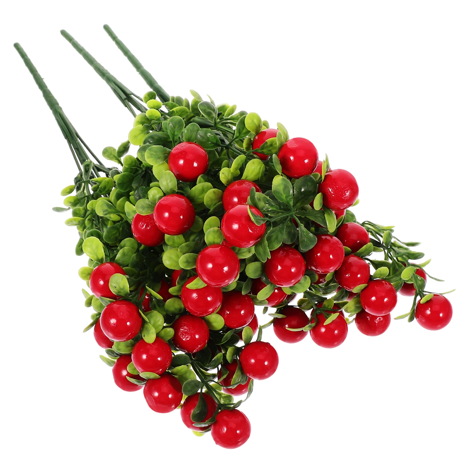 

Simulated Decorations Artificial Wealth Fruit Branches Fake Berry Stems Office Bedroom Long Stem