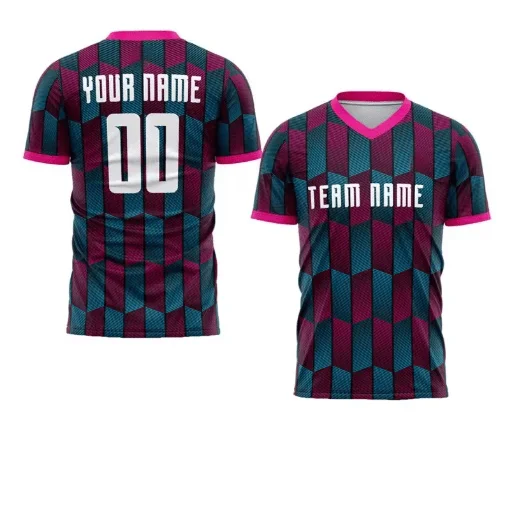 

Customized 3D Printed Football V-neck Men's T-shirt and Jersey for 2025, Personalized Number Football T-shirt