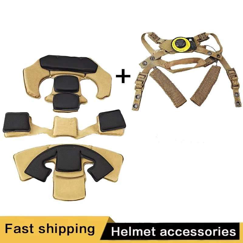 

Амортизирующая подушка для системы подвески шлема FAST, совместимая с шлемами Wendy Fast Mich - Защитное снаряжение для головы