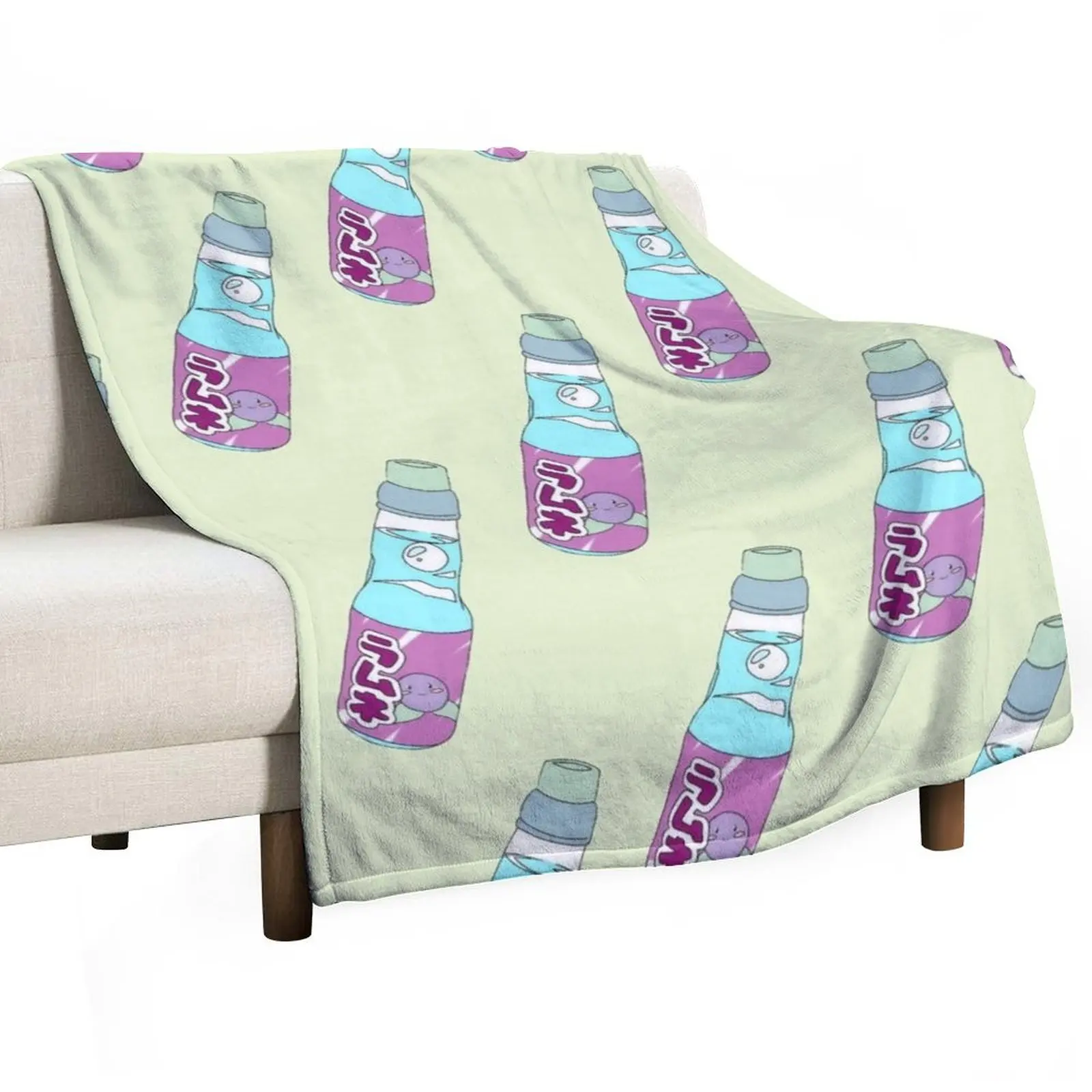 

Kawaii Blueberry Soda Drink Throw Blanket wednesday Vintage Furrys Decorative Sofa Blankets