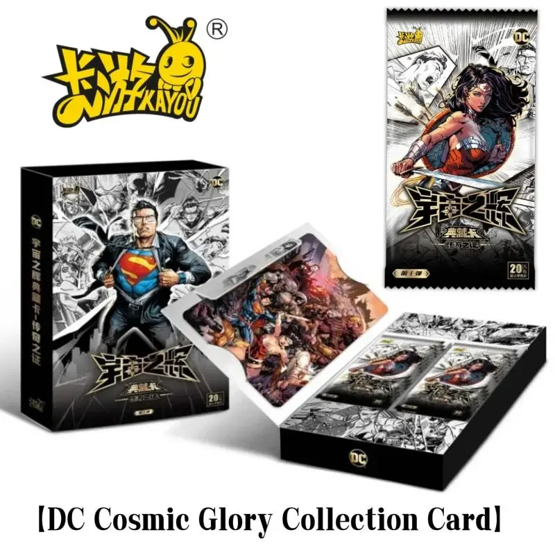 

New KAYOU D.C Collection Cards Anime Universe Glory Proof of Legend Collectible Card Boxes Kids Toys Christmas Birthday Gift