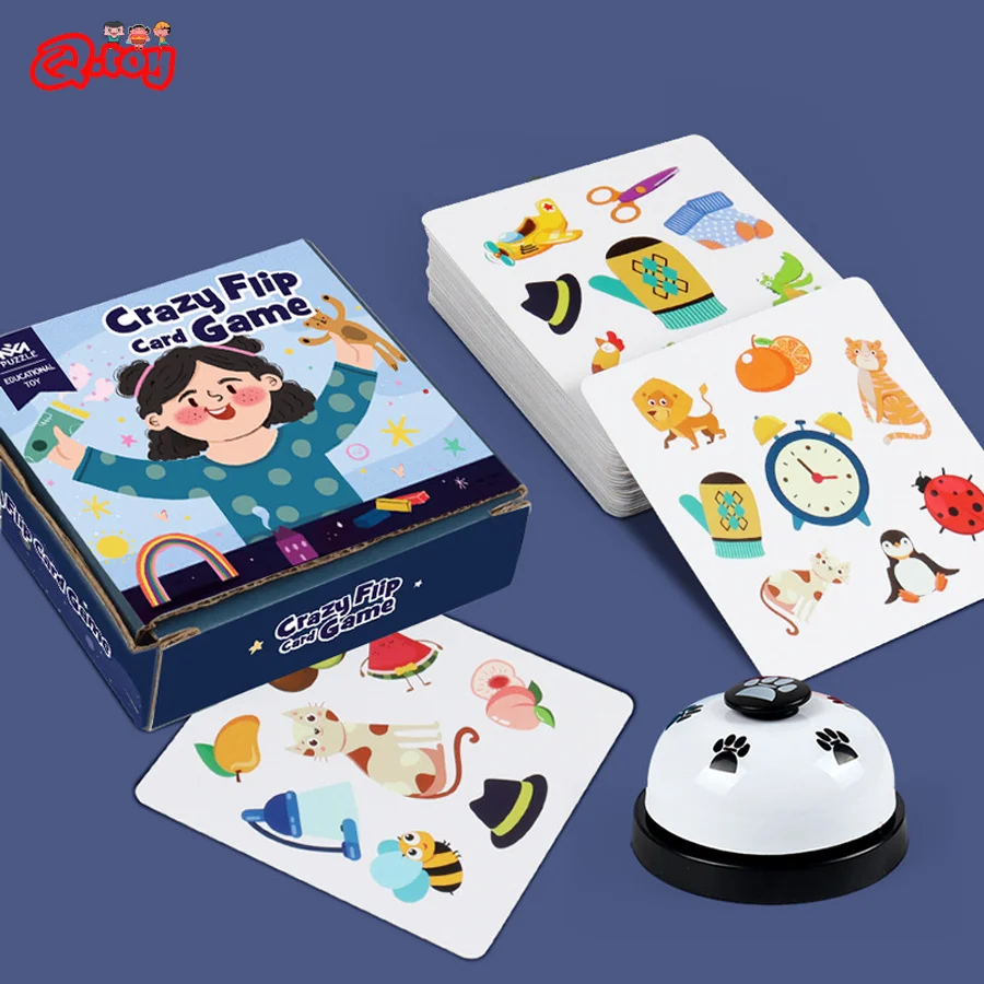 Children Memory Matching Crazy Cards Toys Animal Traffic Cognition Games Early Educational Logical Thinking Toys Brain Training