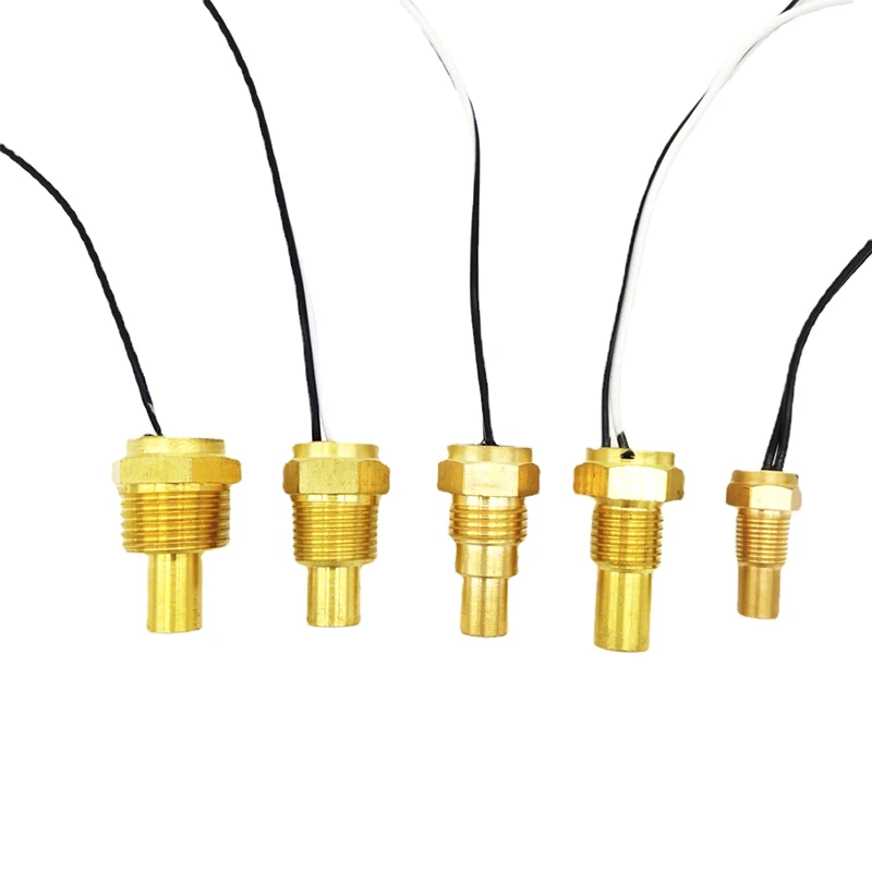 12V/24V 10mm 12mm 14mm 16mm 17mm 21mm Universal Car Water Temperature Sensor Electronic Water Temperature Gauge