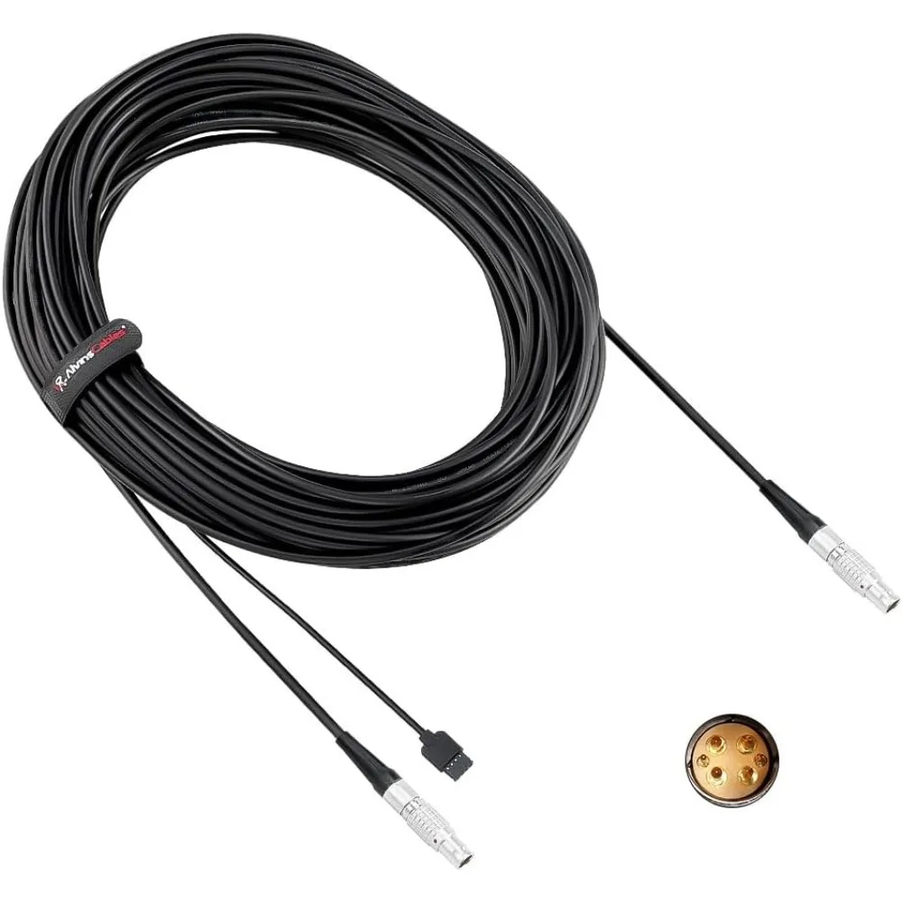 Alvin’s Cables Ronin 2 Can Bus Control Cable for DJI Ronin 2 Gimbal, Ronin 2 Remote Controller, Master Wheels 30m| 98.4ft