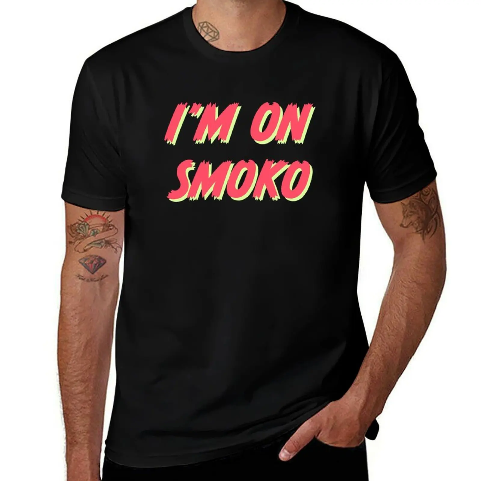 

SMOKO T-Shirt Casual Pattern Print Tee Shirt
