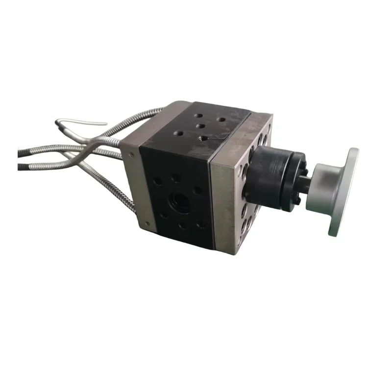 10cc  High Temperature Melt Pump  Plastic Extruder High Temperature Gear Pump