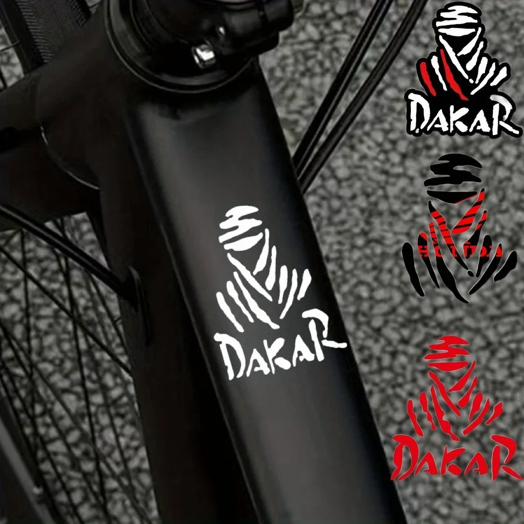 Dakar Rally Off Road Reflective PVC Sticker Waterproof Motorsport Decal Accessories For Bike Motorcycle Body Ornament view 4