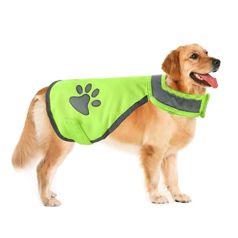 Reflective Dog Vest Clothes Breathable Pet Puppy Dog Safety Outdoor Walking Running Vests For Small Medium Large Dogs Chihuahua