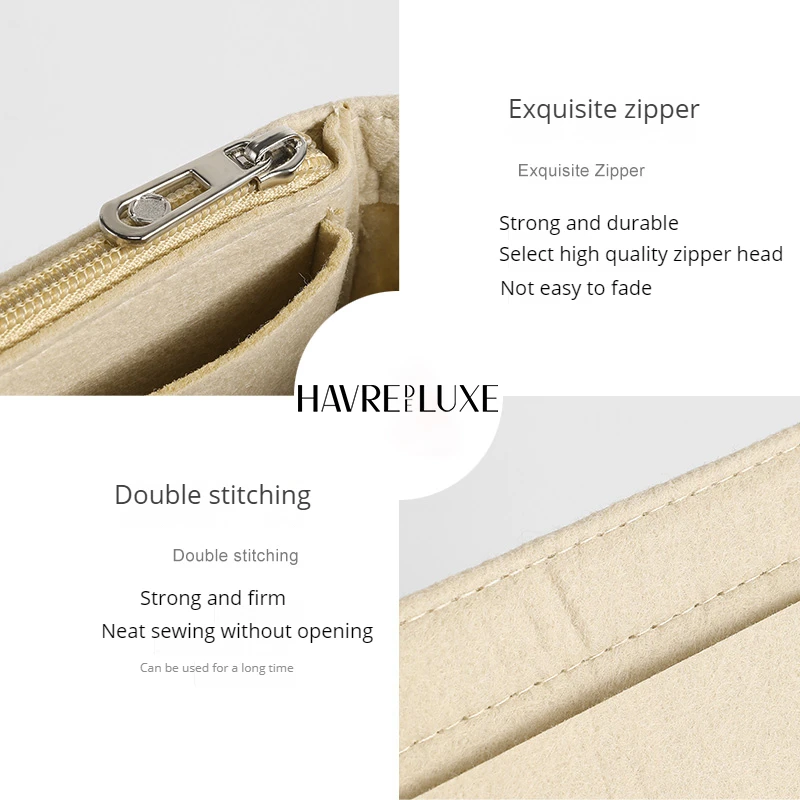 HAVREDELUXE Bag Organizer For Longchamp Backpack Liner To Organize And Store The Inner Bag Bag Support