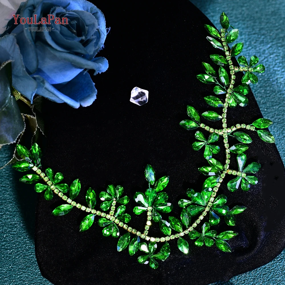 

YouLaPan Wedding Bride Headband Rhinestone Headpiece Women Hair Accessories Bridal Hair Jewelry Headwear for Party Tiara HP239