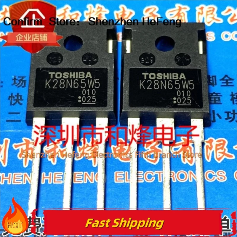 5PCS-10PCS TK28N65W5 K28N65W5 MOSFET 28A 650V TO247 NEW AND ORIGINAL  Quality Can Be Purchased