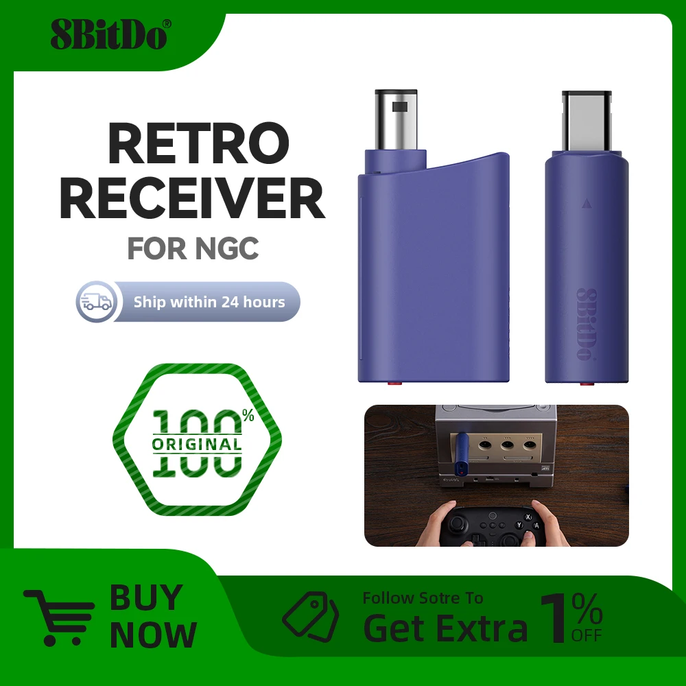8BitDo NGC Retro Receiver – Idealny Adapter do Kontrolera Wii dla PC: Test i Praktyczne Wskazówki